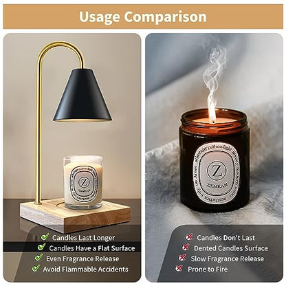 Dimmable Electric Candle Warmer Lamp