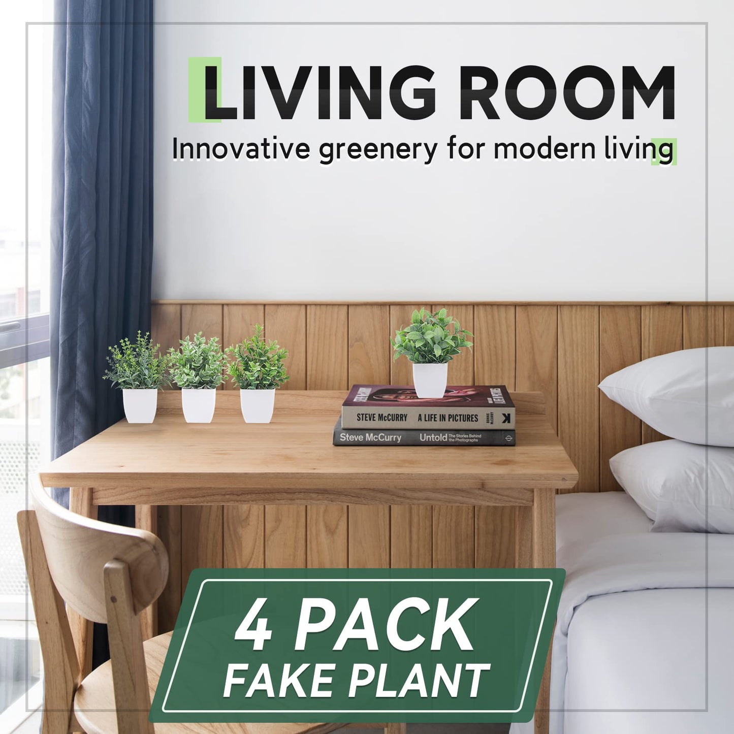 Realistic Faux Potted Plant: Effortless Greenery for Any Space