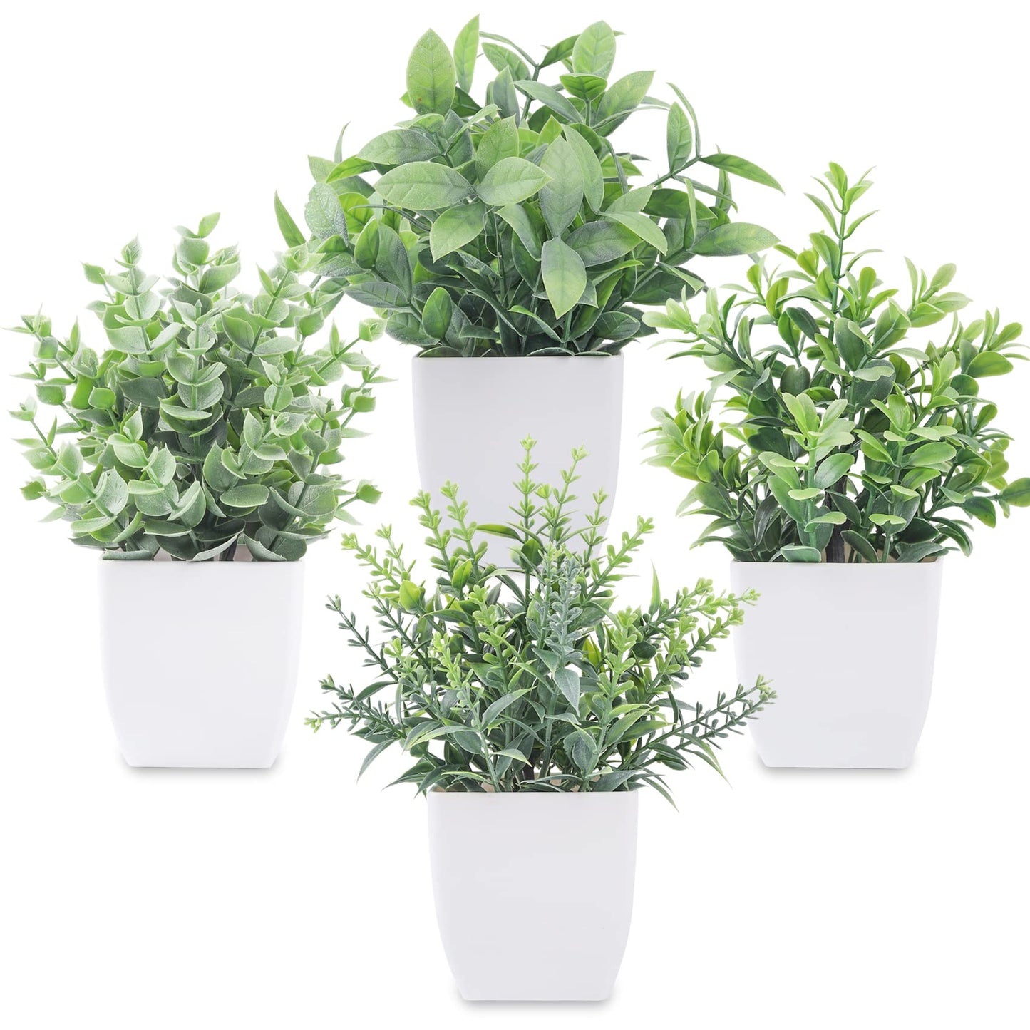 Realistic Faux Potted Plant: Effortless Greenery for Any Space