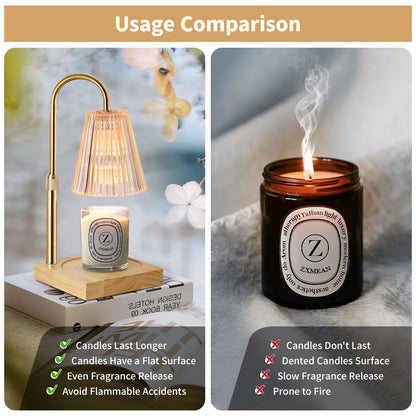 Dimmable Electric Candle Warmer Lamp