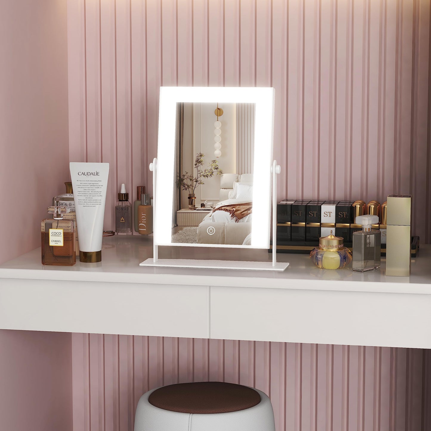 Dimmable Light-up Vanity Mirror