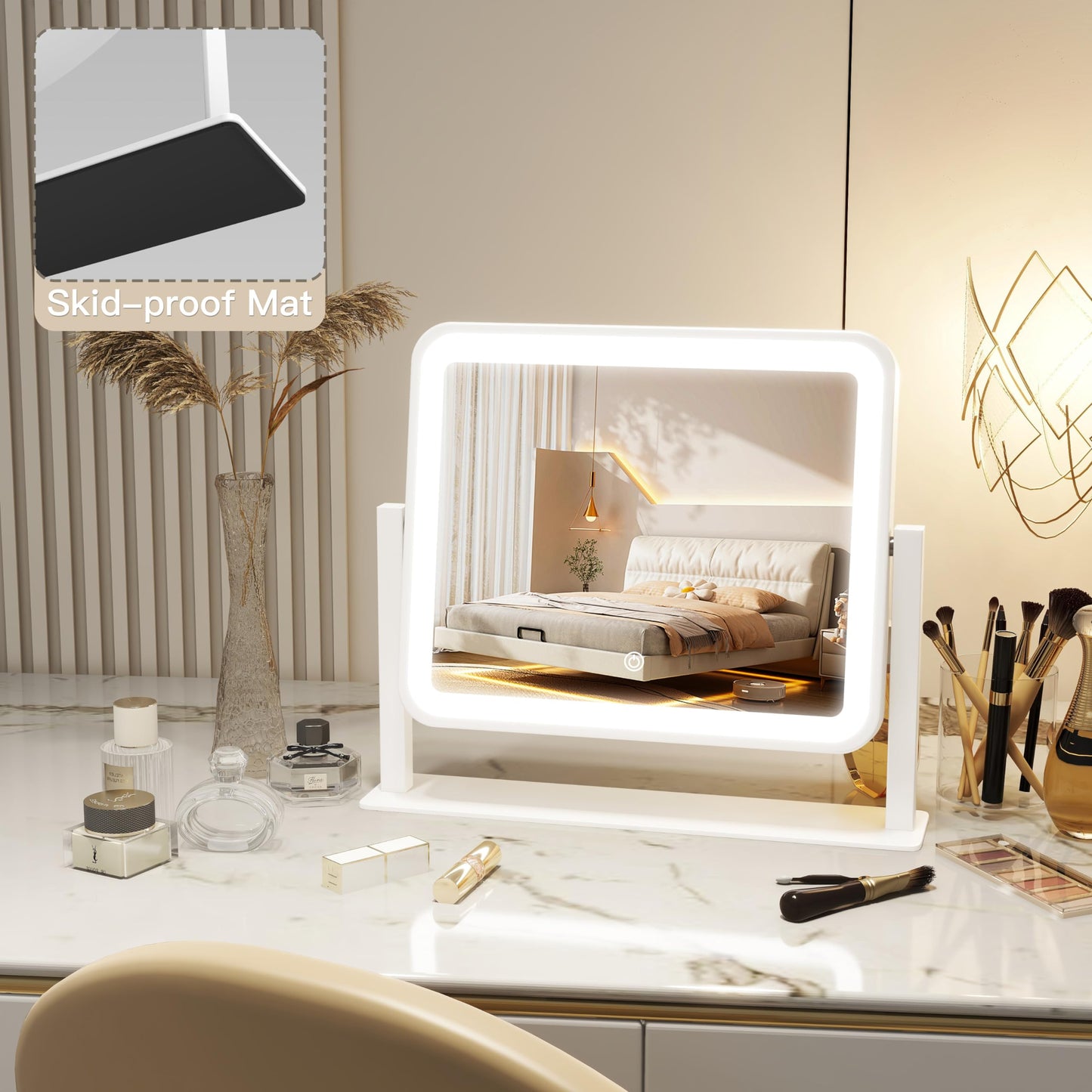 Dimmable Light-up Vanity Mirror