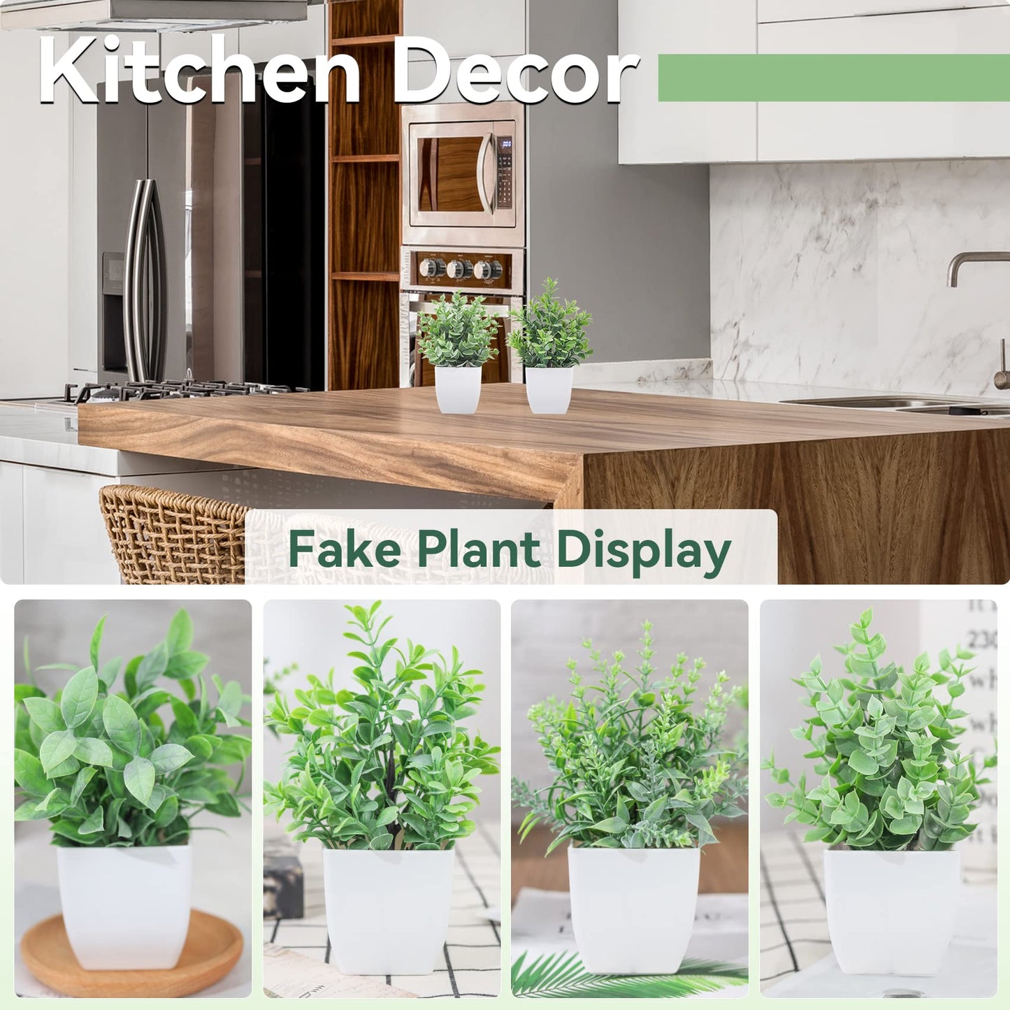 Realistic Faux Potted Plant: Effortless Greenery for Any Space