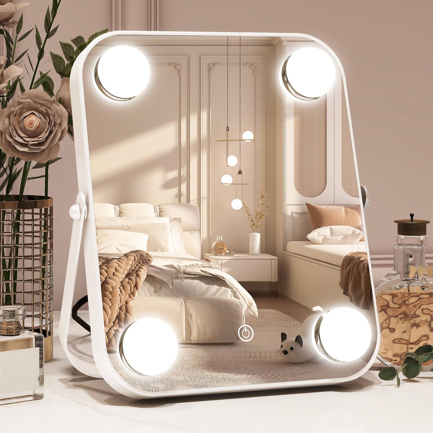 Dimmable Light-up Vanity Mirror