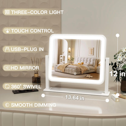 Dimmable Light-up Vanity Mirror